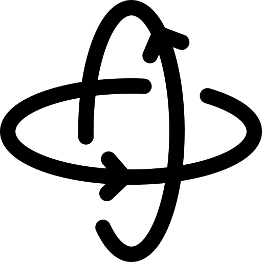 Icono de articulación de seis ejes