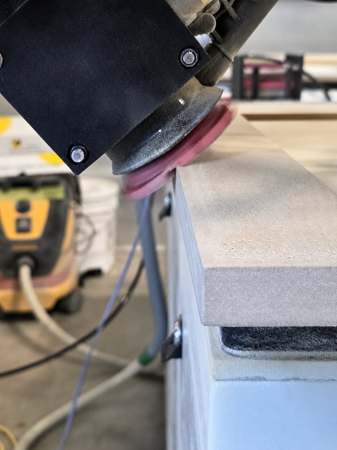 Robotic sanding operation